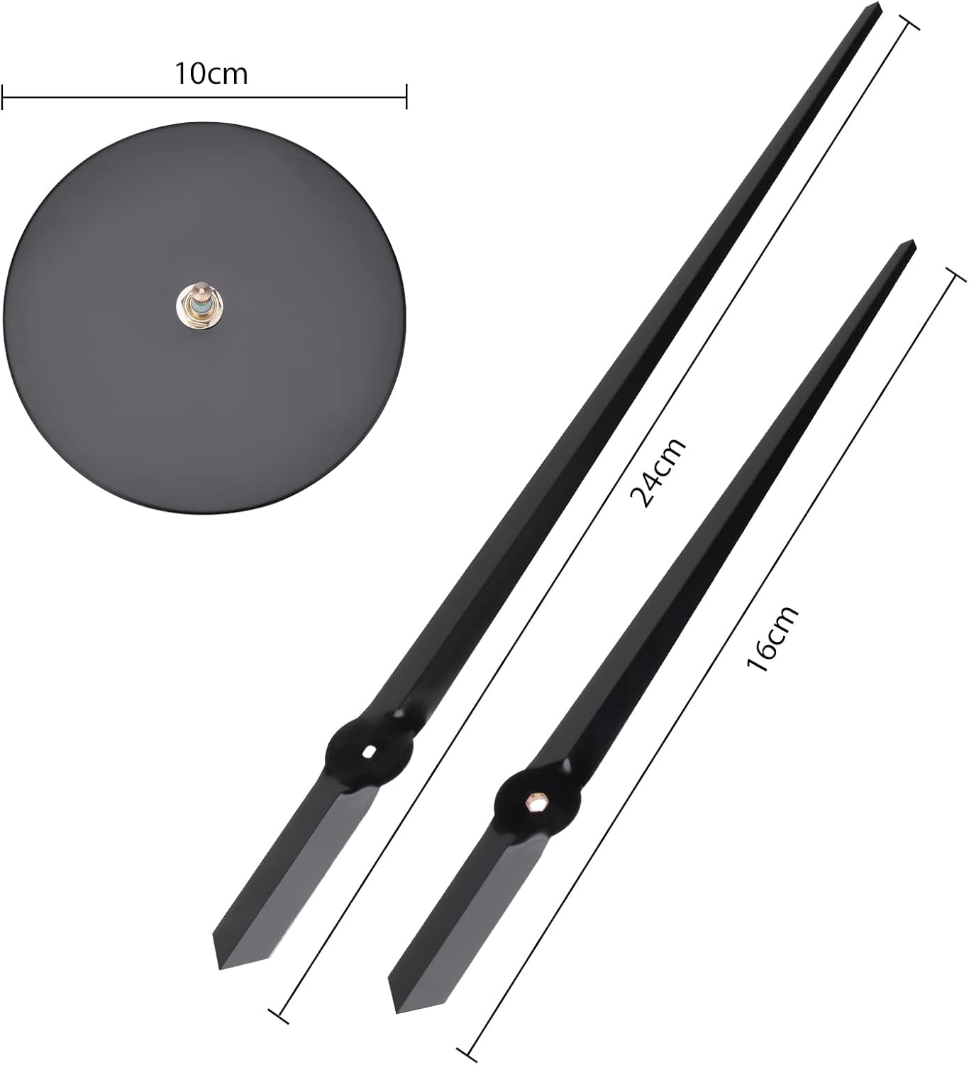 Thumbnail 4 de Warminn 3D DIY Large Wall Clock frameloze wandklok, 60-120 cm