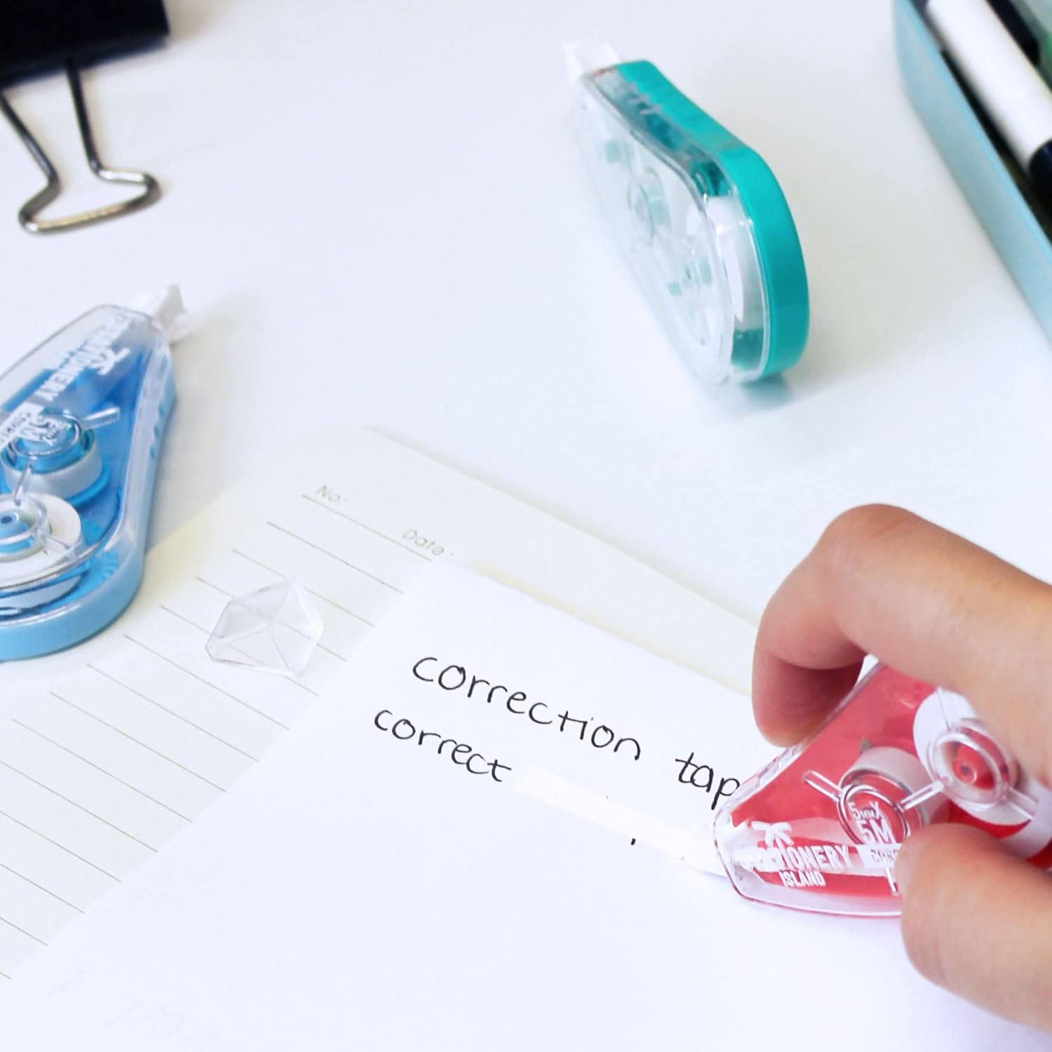 Thumbnail 2 de STATIONERY ISLAND Correcteur blanc en rubans – boîte de 24, 6 m x 5 mm