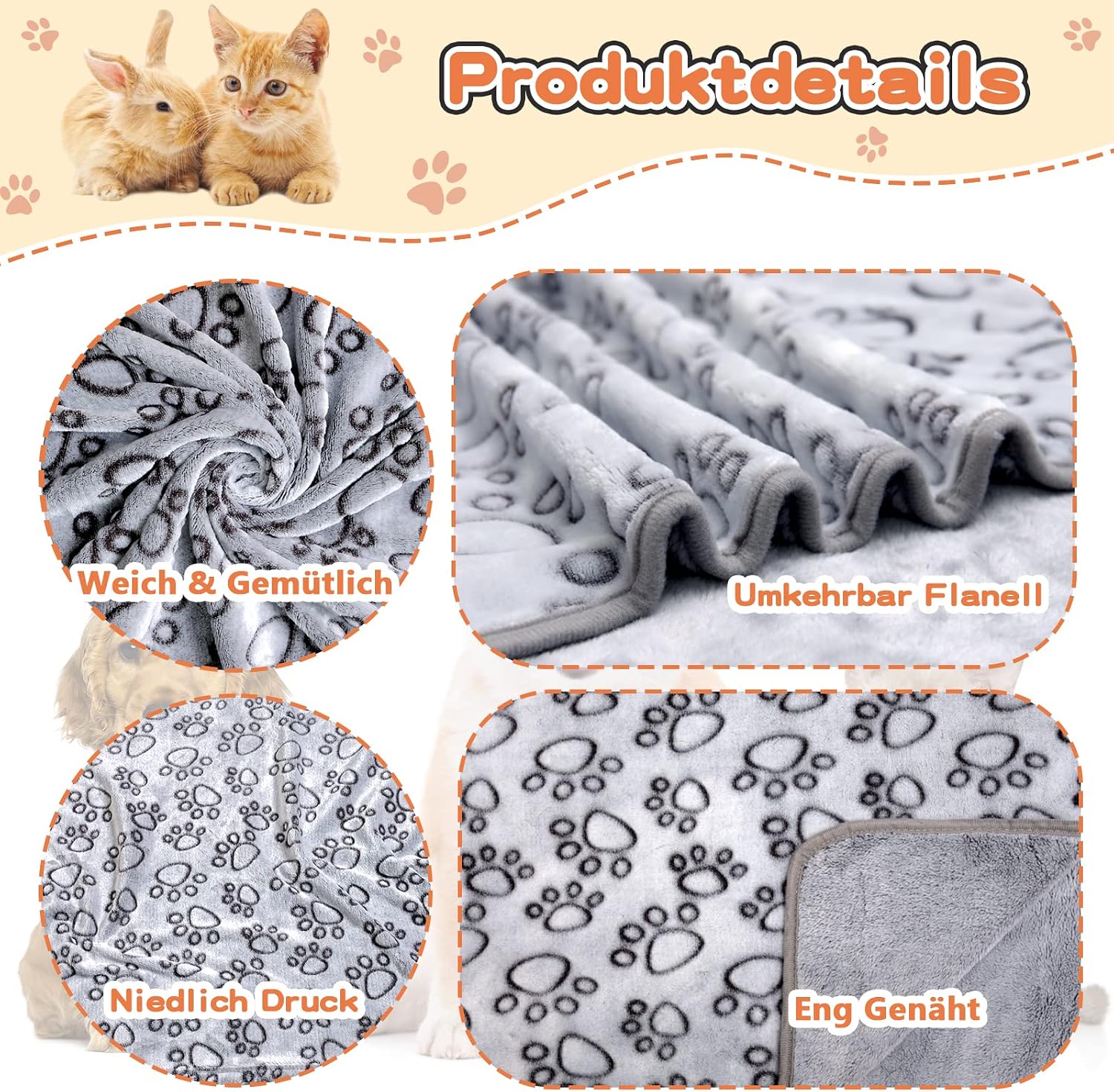 Thumbnail 4 de Gorgelly Hundedecke 60x50 cm