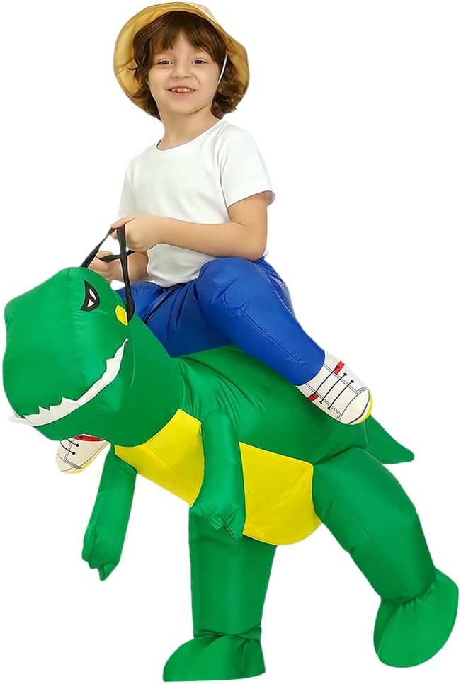 Detalle de KOOY Inflatable Dinosaur Costume, Polyester