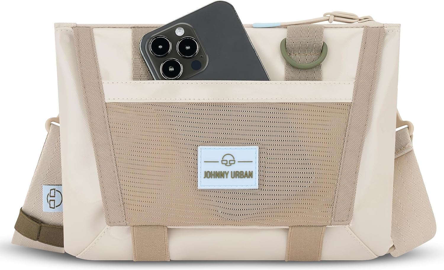 Detalle de Johnny Urban Marsupio Petto Uomo e Donna Avery 2-in-1: borsello e marsupio tattico idrorepellente da 1 litro