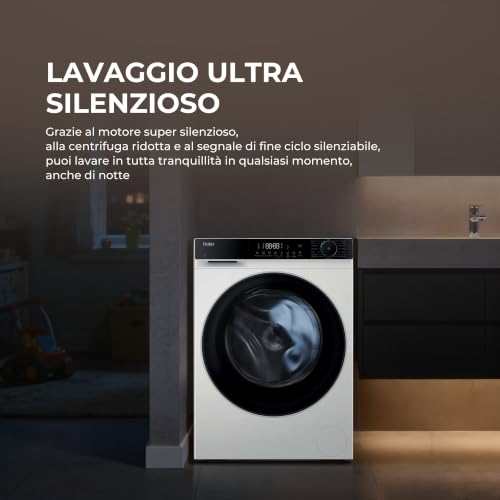 Detalle 2 de Haier lavatrice 9 kg