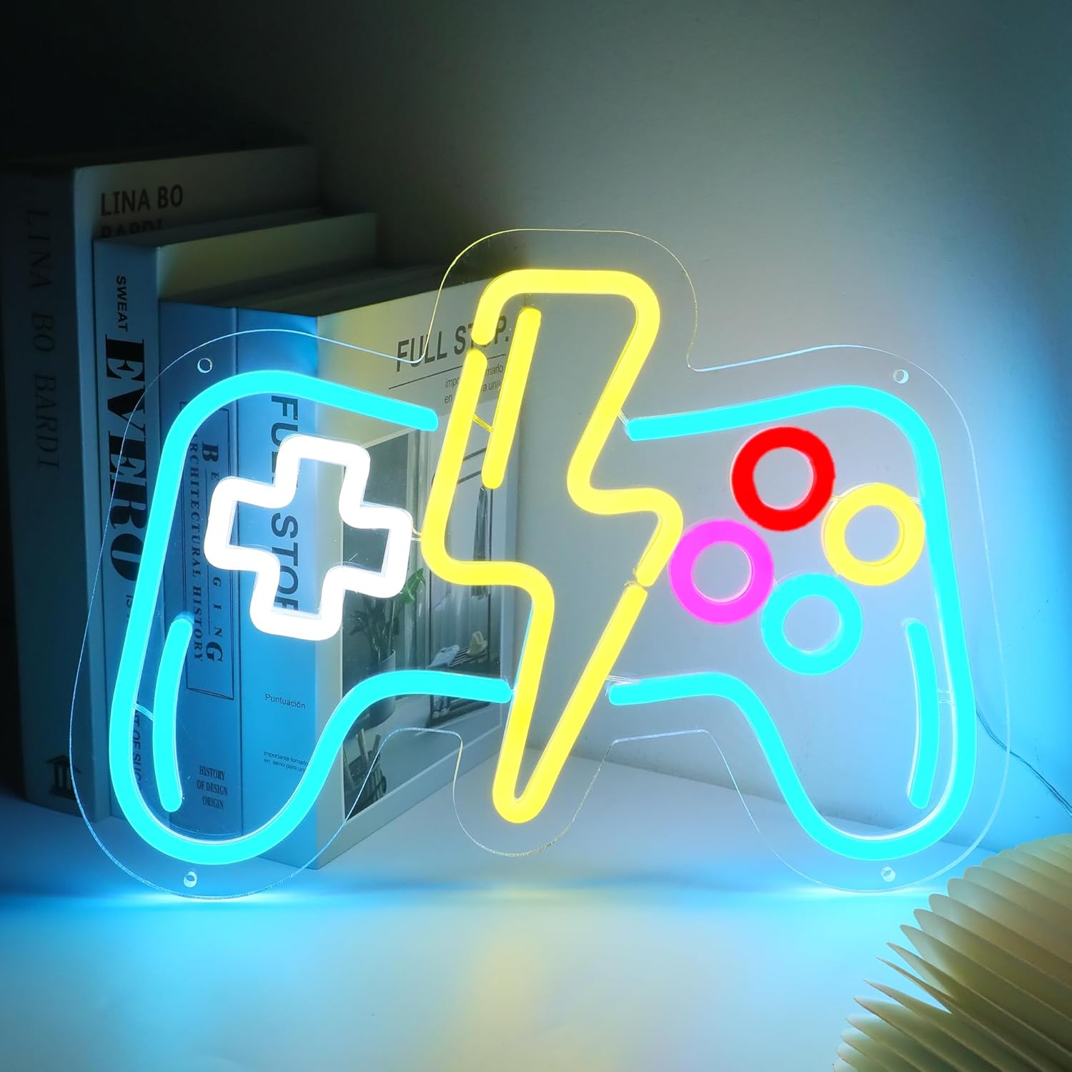 Thumbnail 2 de DWOOKE Guitar Neon Sign LED 11.6 x 14.5 in