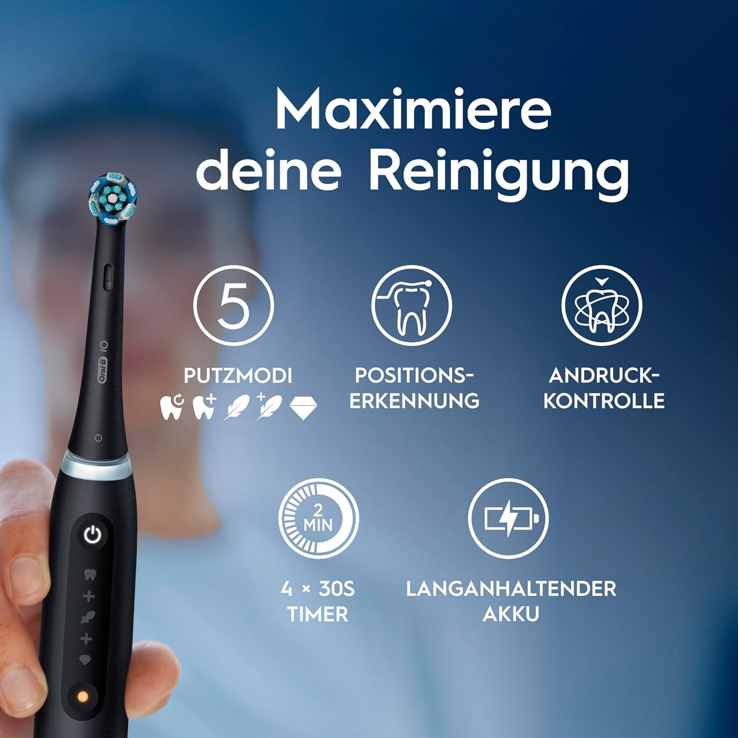 Detalle de Oral-B iO Series 5 Plus Doppelpack 2er