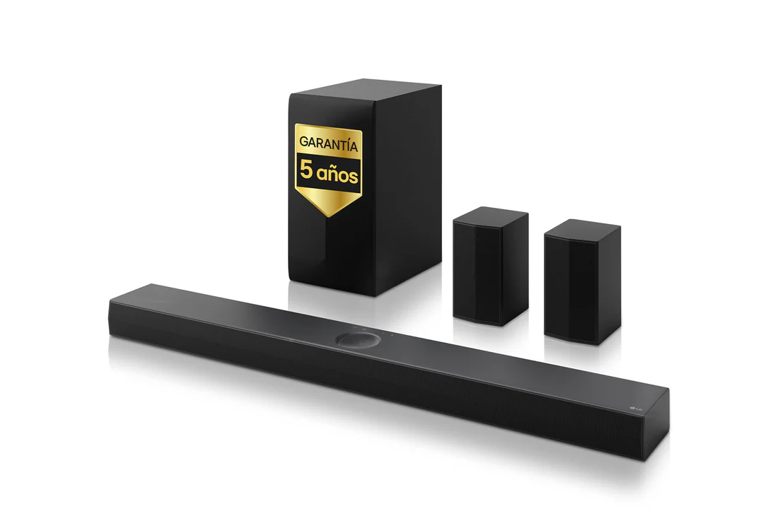 Detalle de LG S70TR.OUTLET: Barra de Sonido 5.1.1 con canal trasero y Dolby Atmos para cine en casa