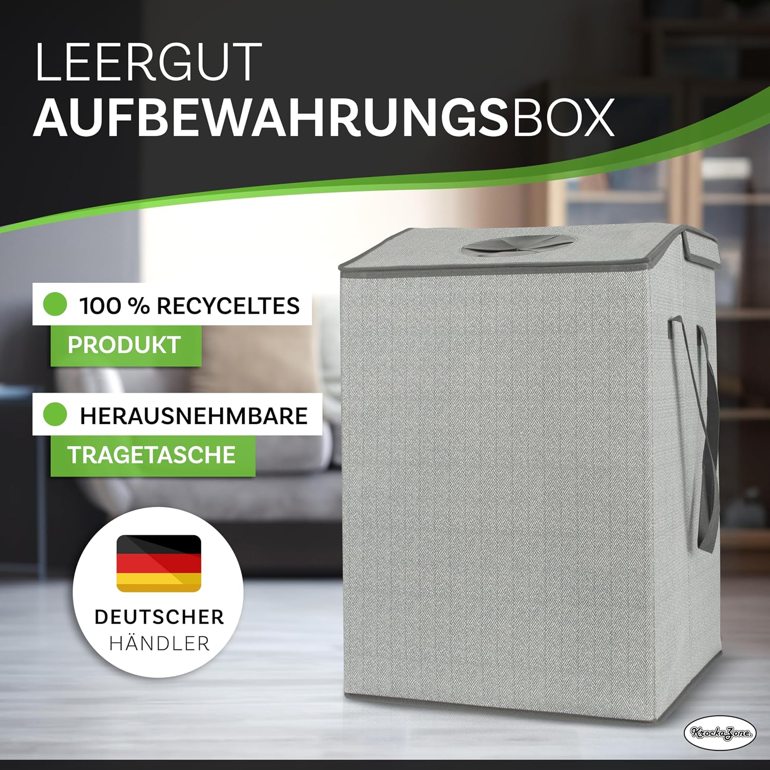 Detalle 2 de KrockaZone Pfandflaschen Aufbewahrung 110L