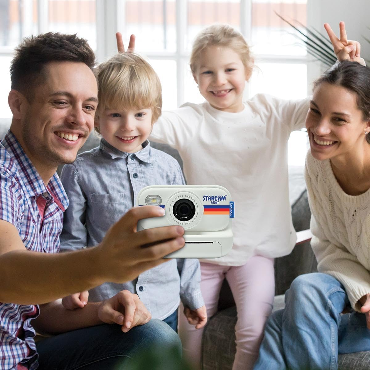 Detalle 2 de Lexibook STARCAM Print HD Kamera mit Sofortdruck 32GB