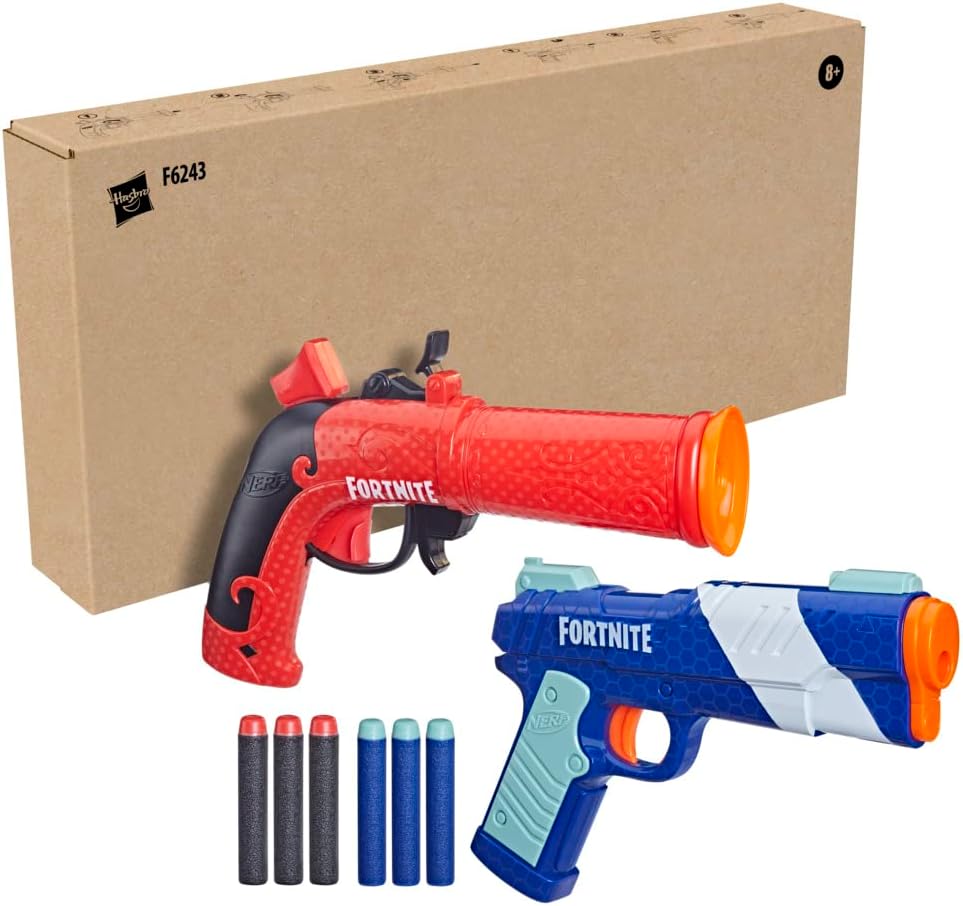 Detalle de Nerf Fortnite Dual Pack 6 Darts