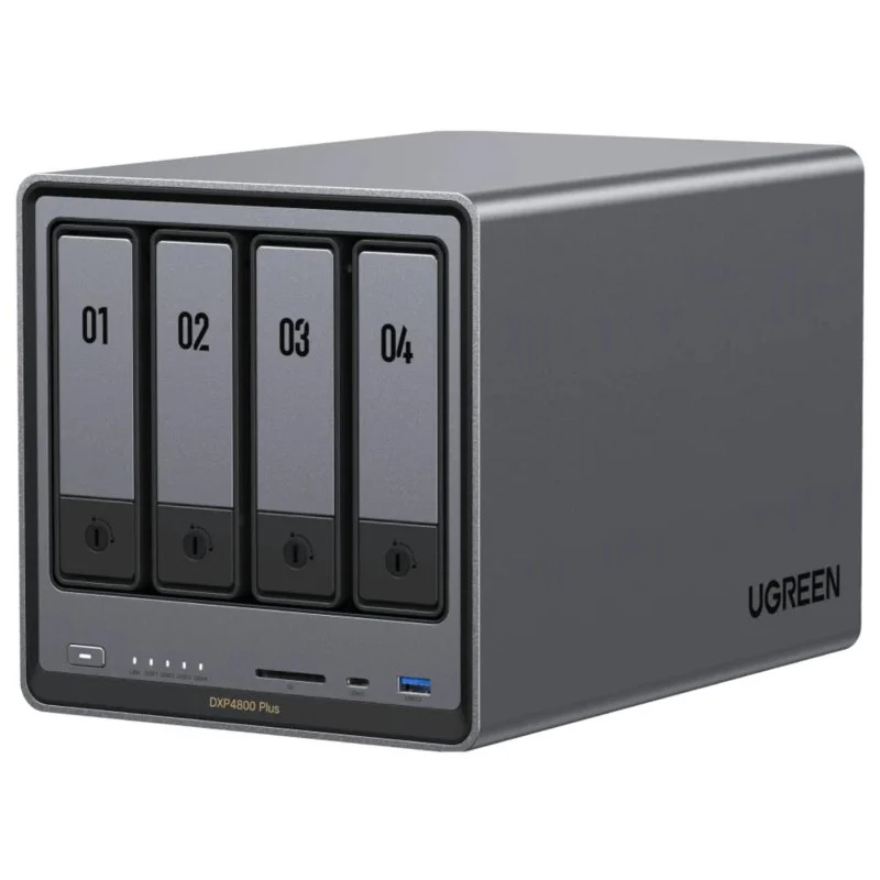 Detalle de UGREEN NASync DXP4800 Plus NAS 112 TB, 8 GB DDR5