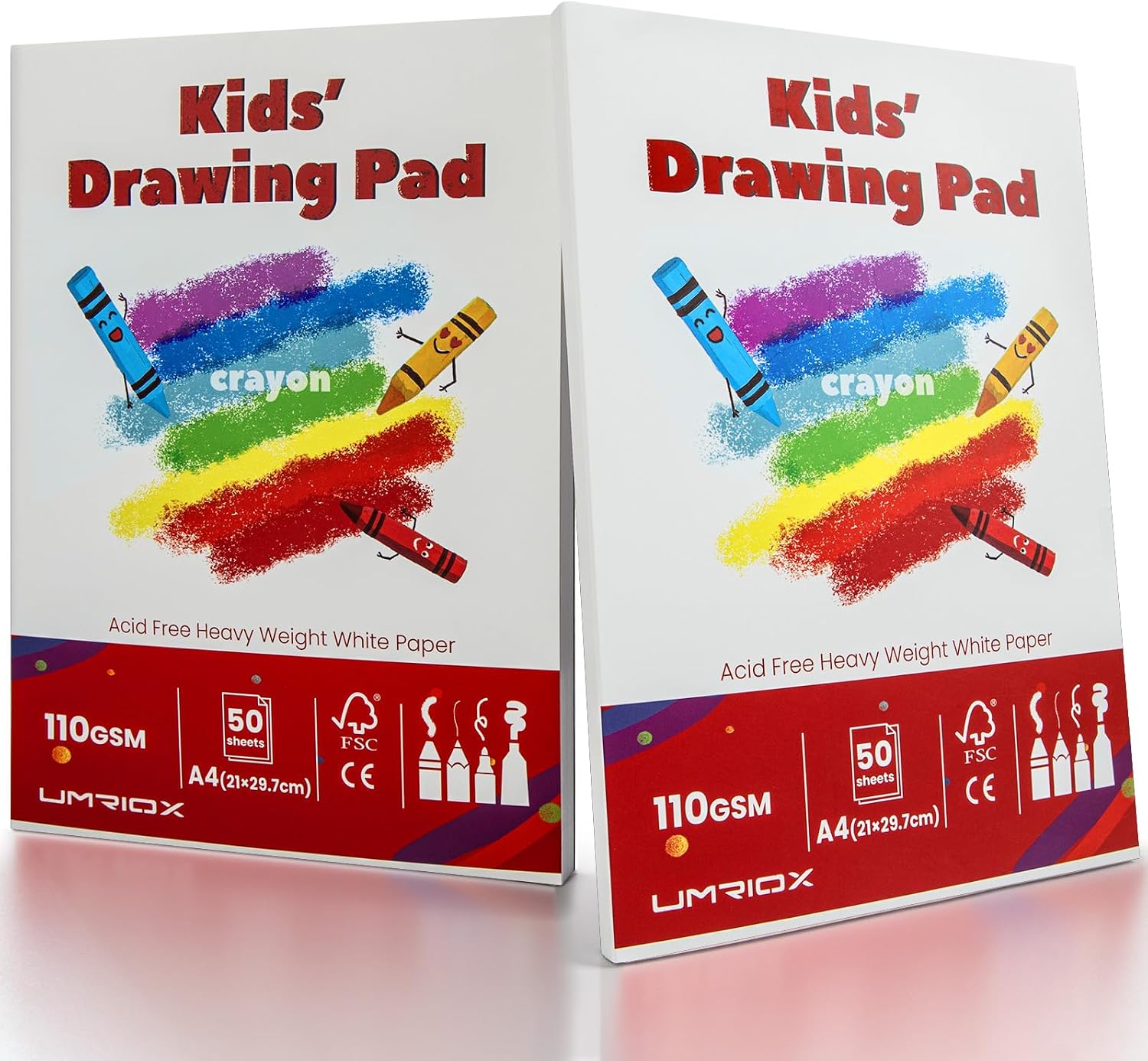Detalle de Umriox Drawing Pads for Kids 2 Pack