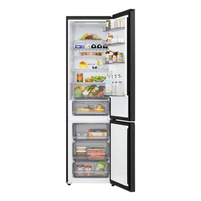 Detalle de Frigorífico Combi LG GBBS322AEV No Frost 203 cm, 375 L, negro – DoorCooling+ y LINEARCooling
