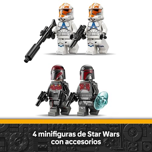 Thumbnail 4 de LEGO Star Wars 75449 Pack de Combate: Asedio de Mandalore | 4 minifiguras y Moto Speeder