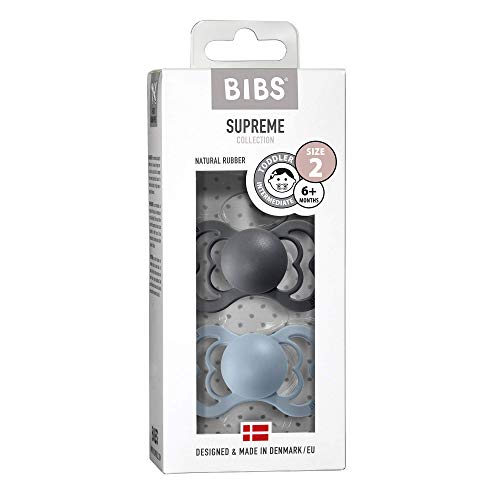 Thumbnail 2 de Tétine BIBS Supreme, lot de 2, caoutchouc naturel ⚙