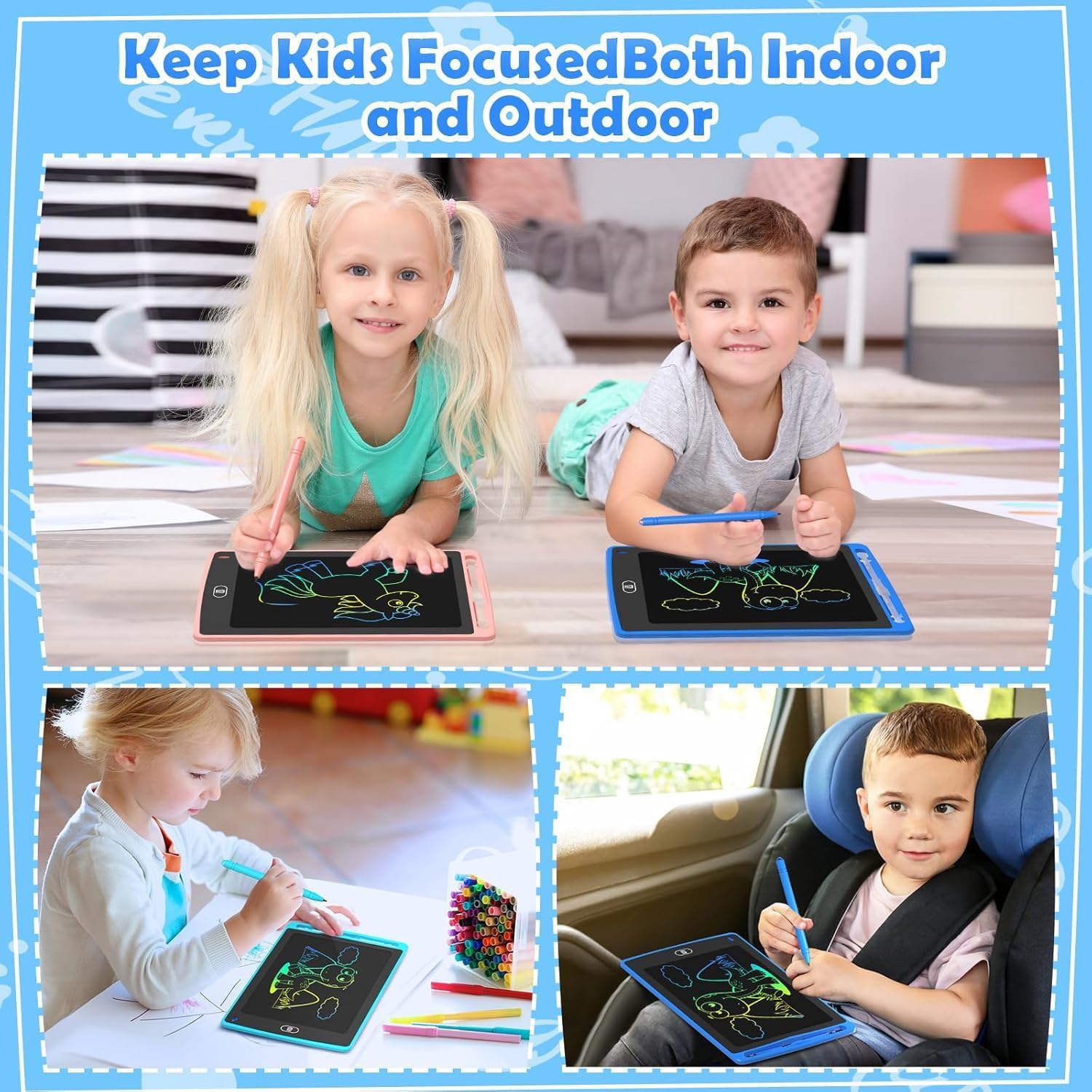 Thumbnail 6 de Party Favor 8.5" LCD Writing Tablet for Kids 🎨