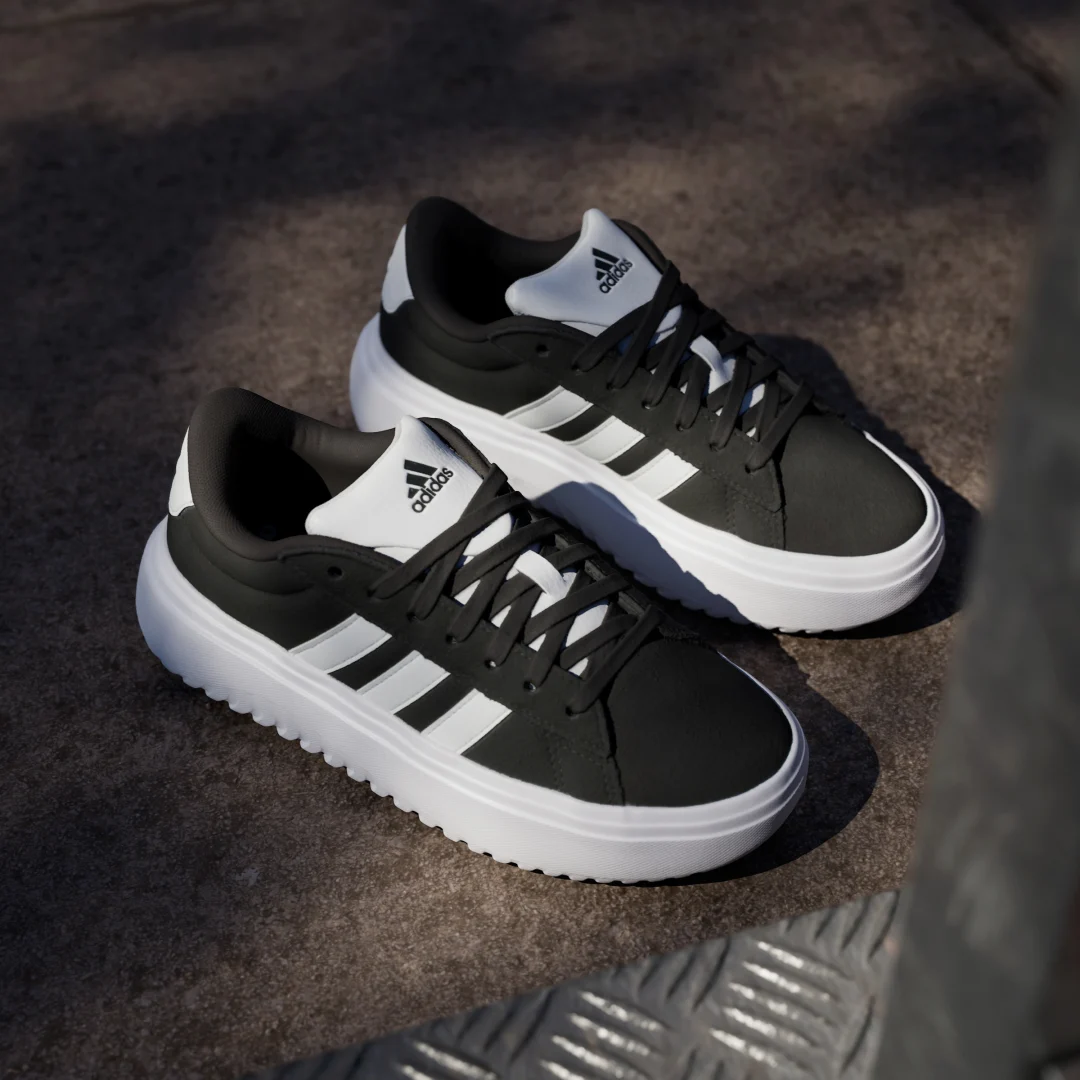 Thumbnail 3 de Zapatilla Grand Court Platform de Adidas — estilo retro con suelas en plataforma