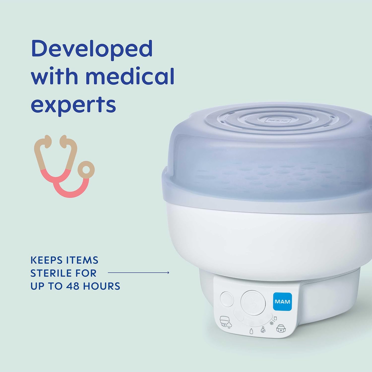 Thumbnail 5 de MAM Electric Steriliser & Express Bottle Warmer with 6 Functions