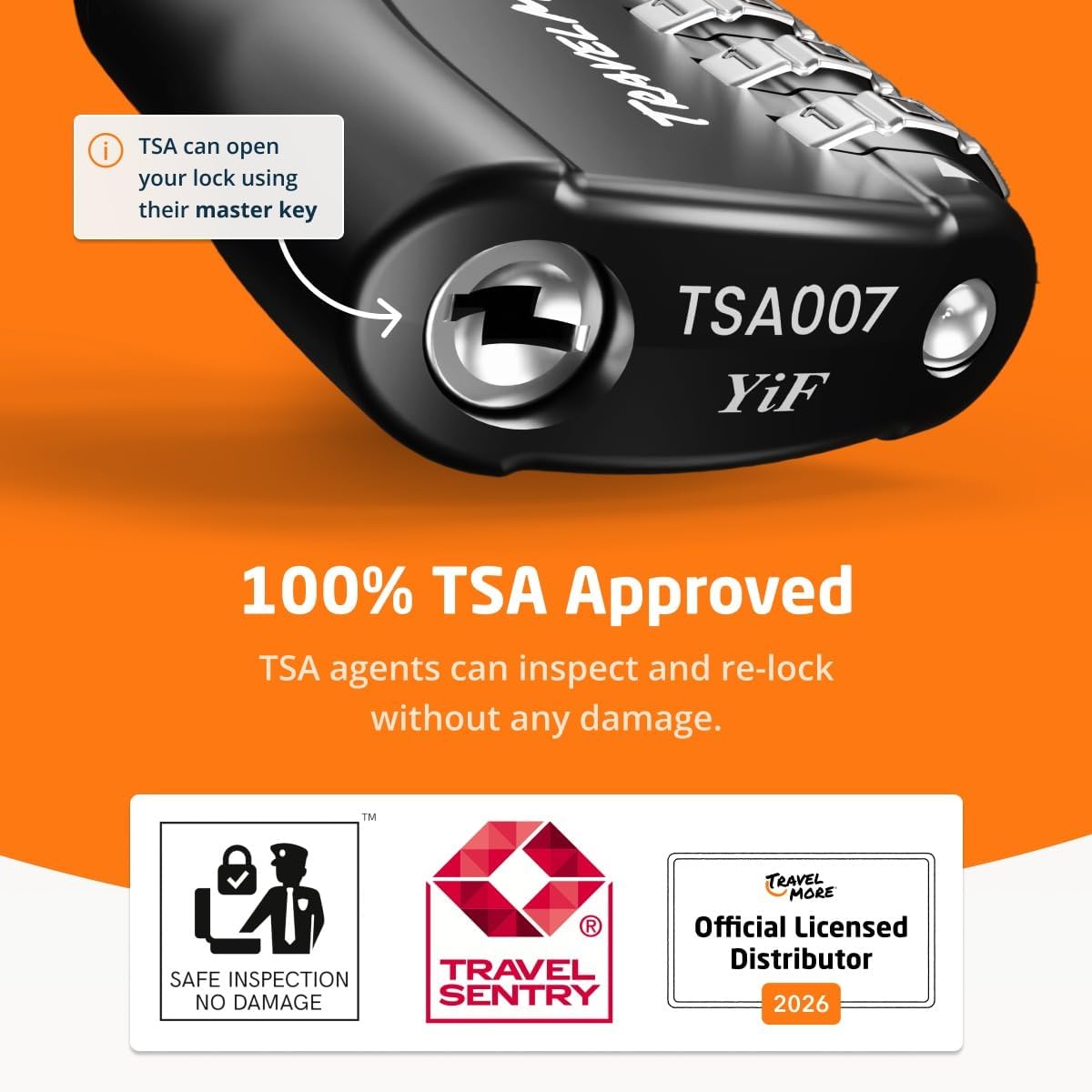 Detalle 2 de 2-Pack TSA Combination Cable Luggage Locks 2-Pack