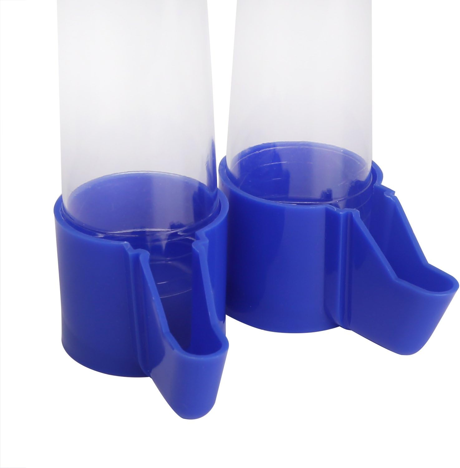 Detalle 2 de Nobleza 2x Abbeveratoio per uccelli da compagnia da 90 ml con beccuccio (adatto a canarini e parrocchetti)