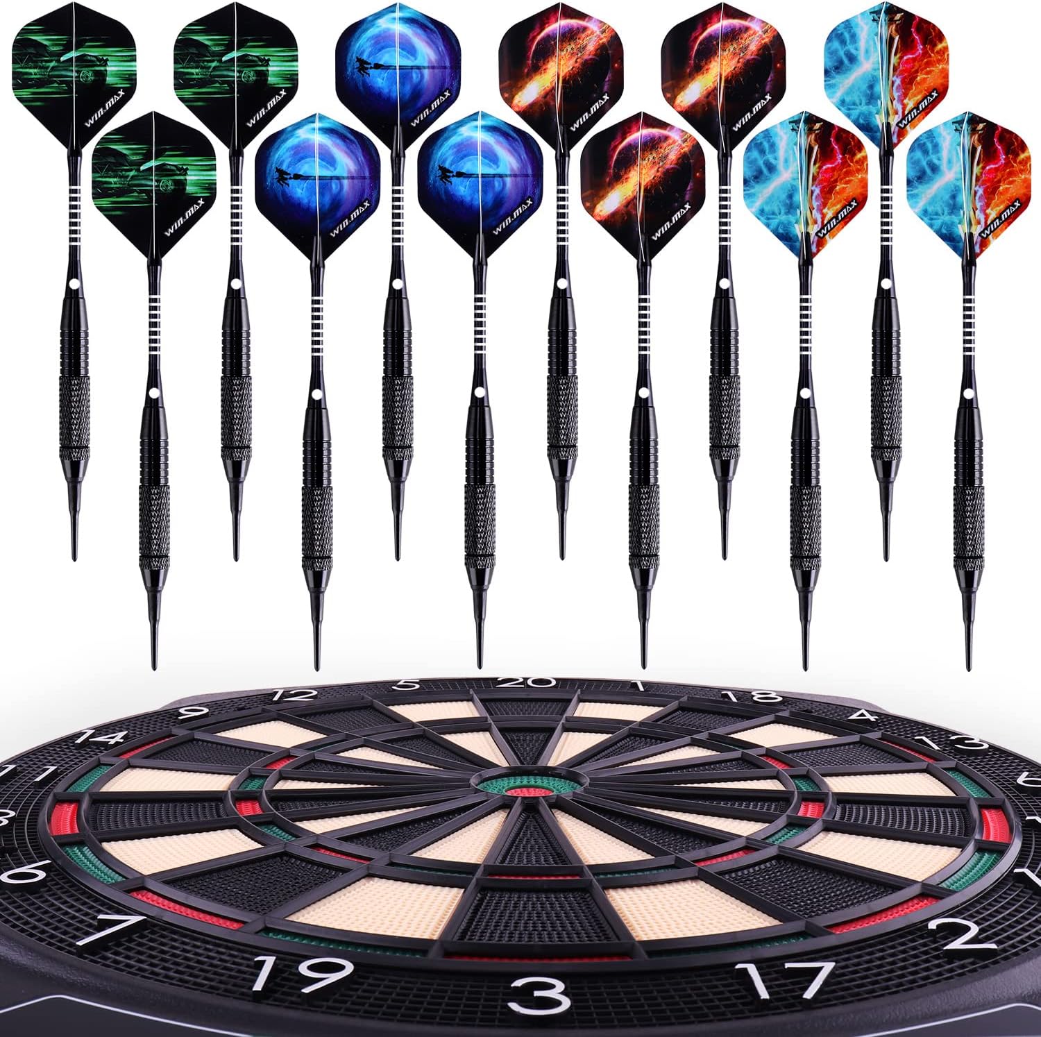 Thumbnail 5 de WIN.MAX Softdarts Set 12-tlg. 18 g