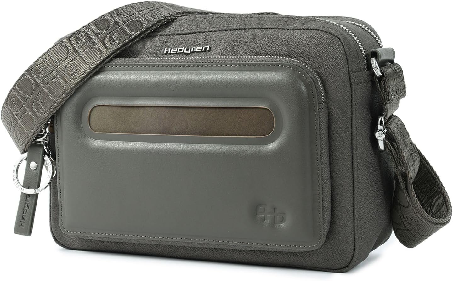 Thumbnail 1 de Hedgren ESPRESSO Sac bandoulière femme Medium Crossbody RFID, RPET 100% recyclé, noir encre