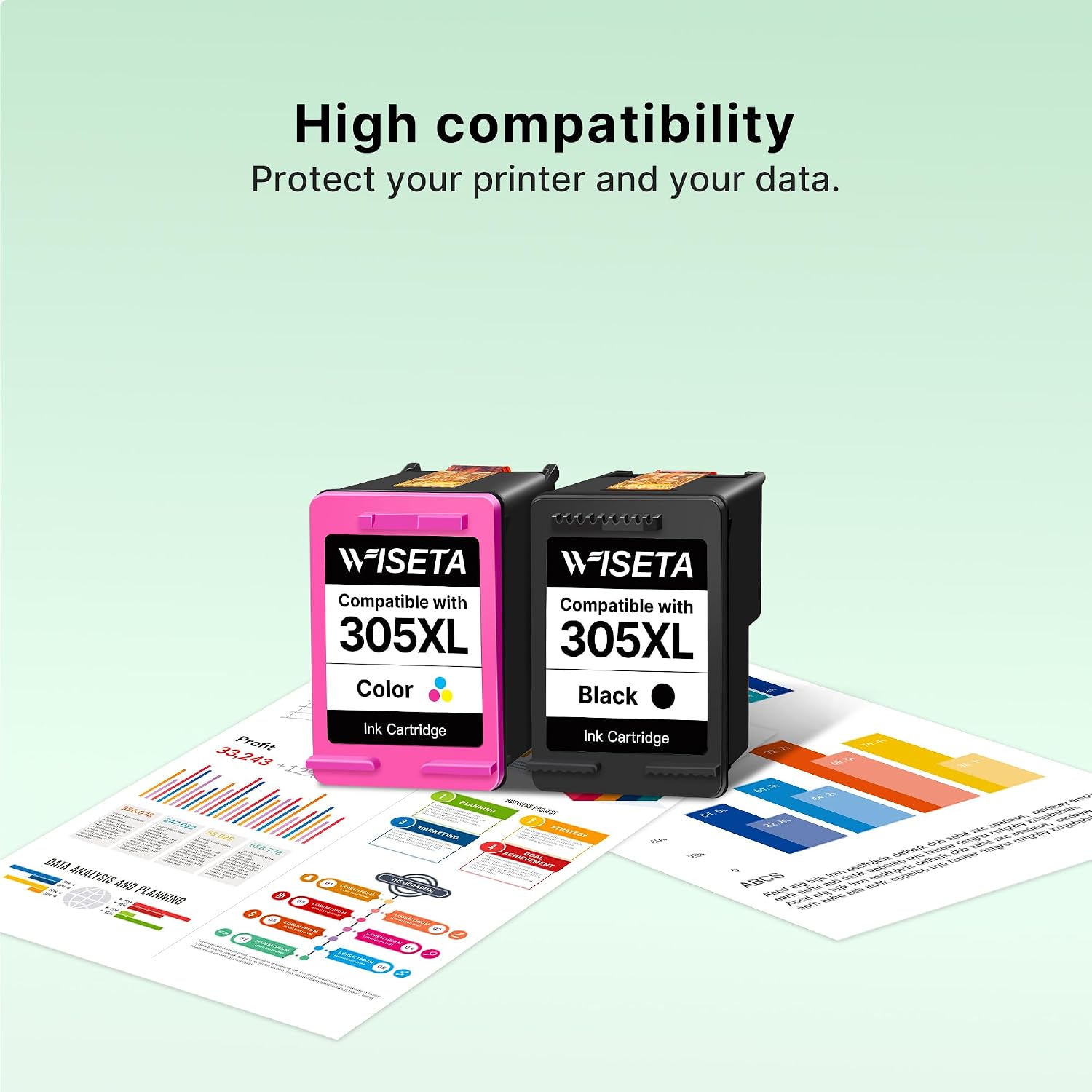 Thumbnail 4 de HP 305XL High Yield Ink Cartridges 2-pack 🖨