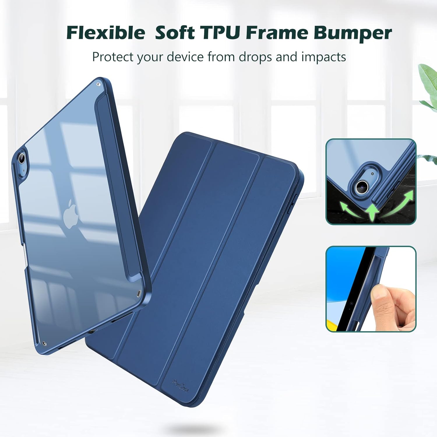 Thumbnail 3 de ProCase for iPad 11-inch Case with Pencil Holder