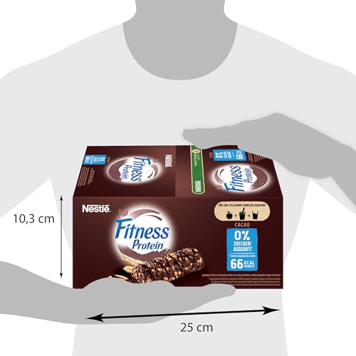 Thumbnail 8 de FITNESS Protein Barrette Cereali Integrali al Cacao – 24x20 g