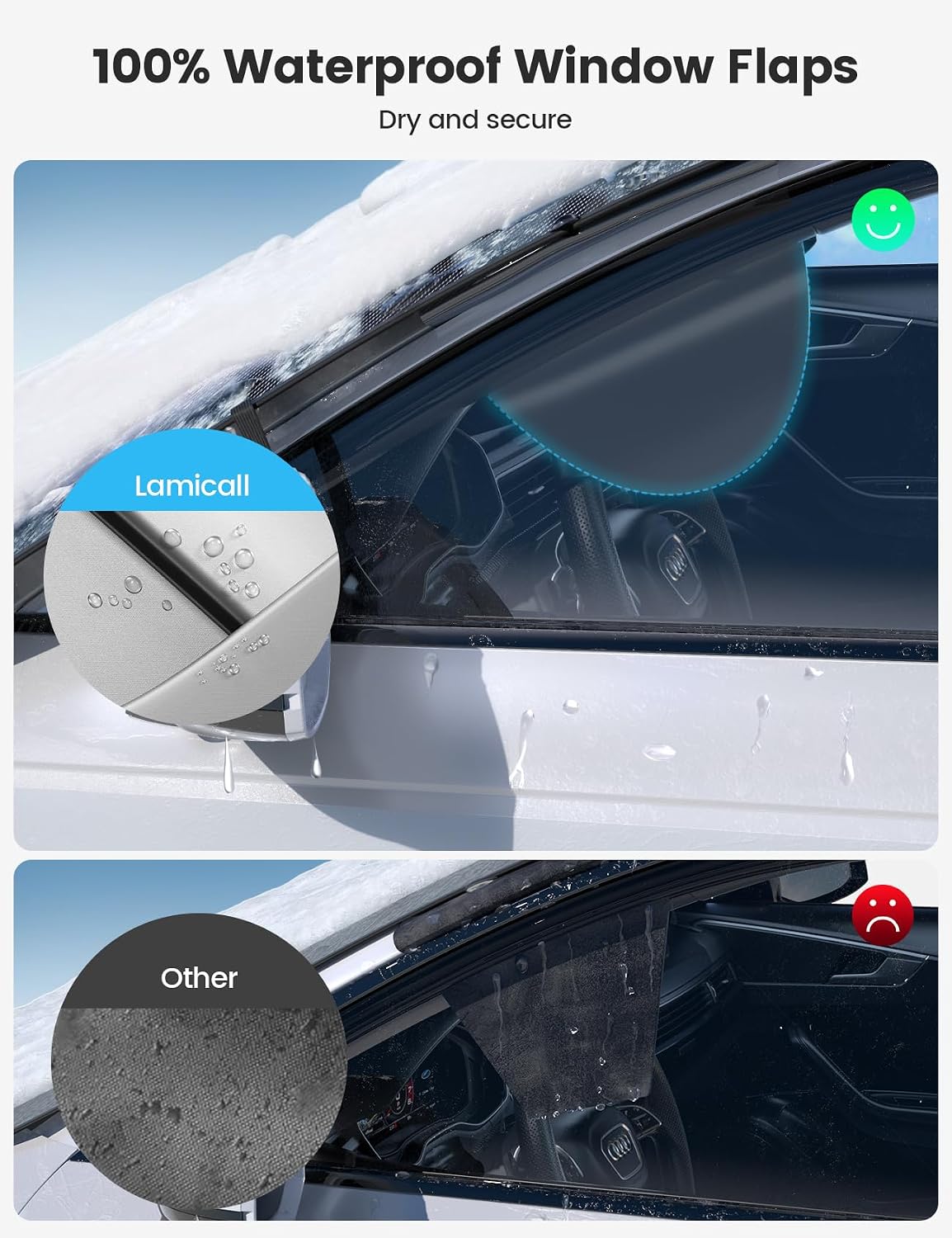 Detalle 2 de Lamicall Windshield Cover 62"x48"
