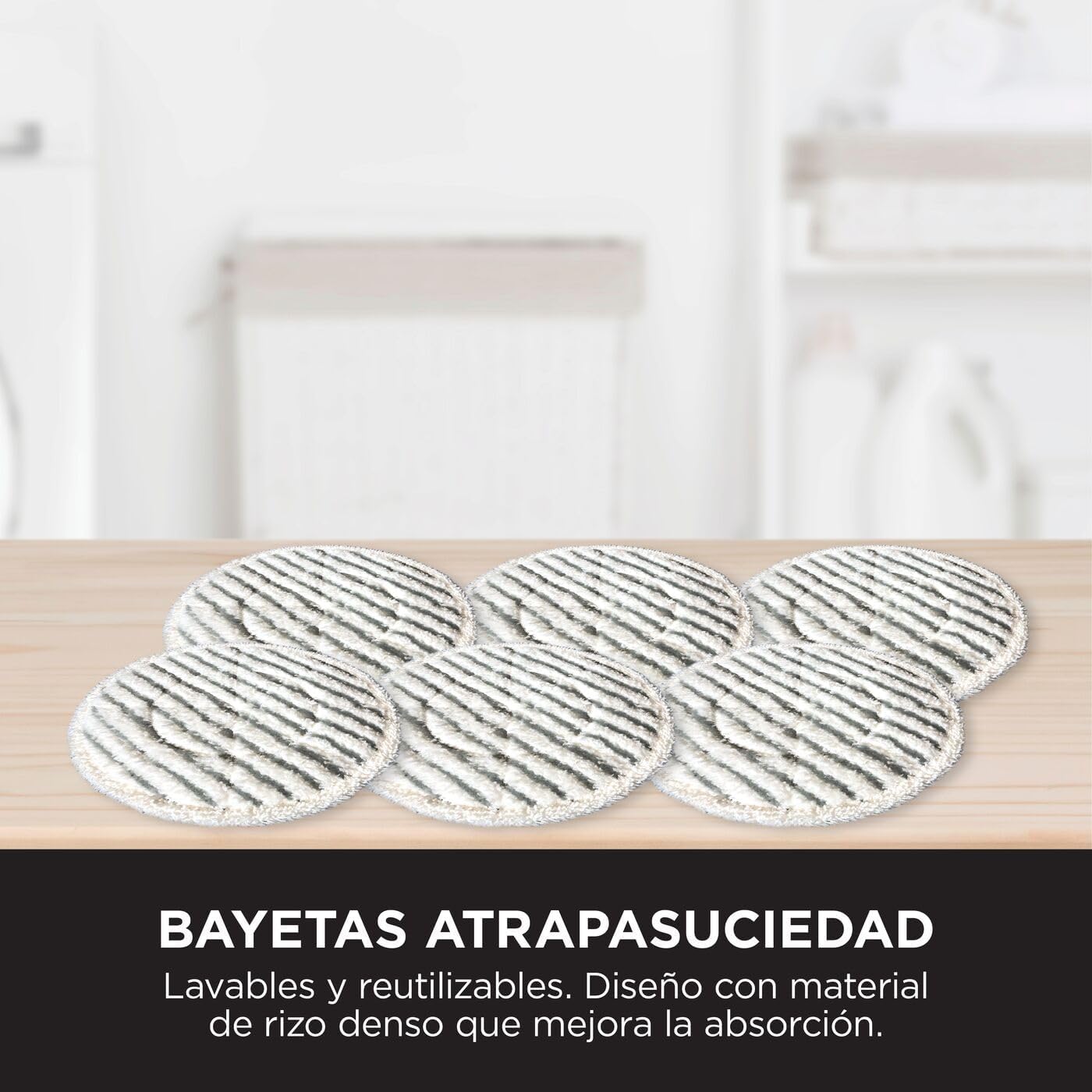 Thumbnail 7 de Shark Mopa de vapor automática S8201EUCP 🌿 Eliminación de manchas