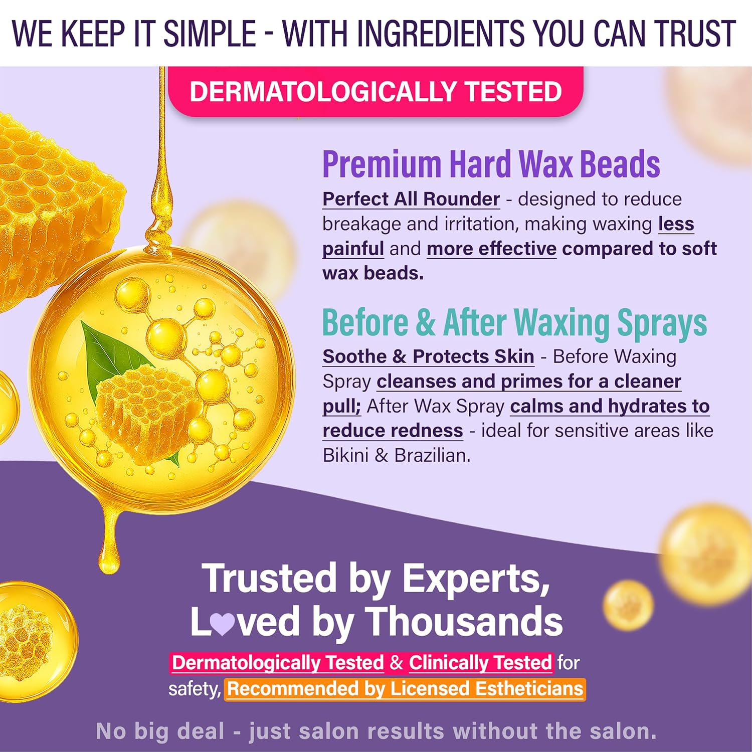Thumbnail 5 de Tress Wellness Waxing Kit for Sensitive Skin ⚙