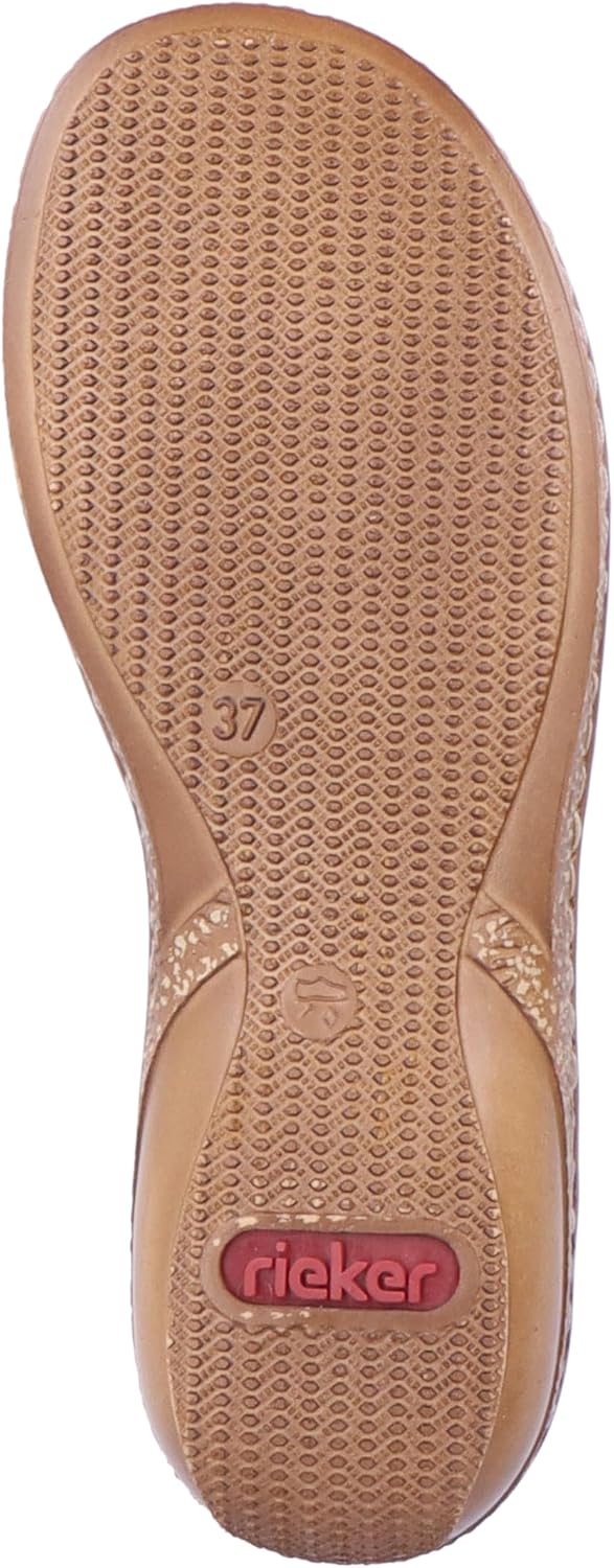 Detalle de Rieker 628g9 Sandale Femme: confort et durabilité pour l’été