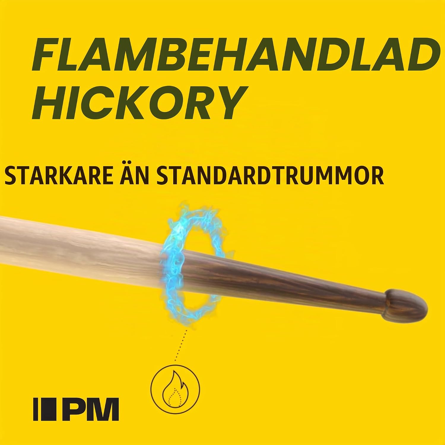 Thumbnail 1 de ProMark Larnell Lewis FG Signature 5AB-trumstockar i FireGrain-hickory