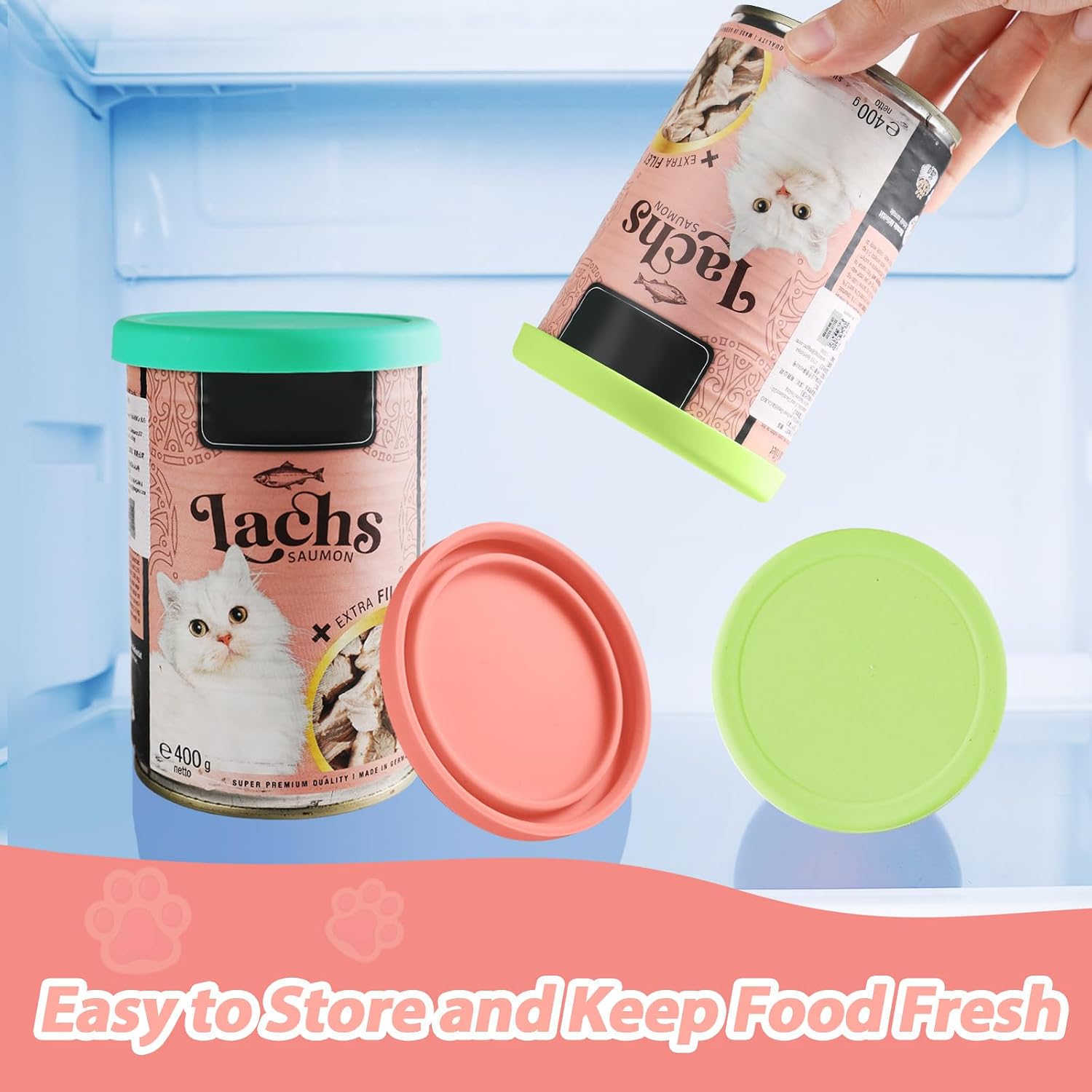 Thumbnail 5 de webake Can Lids for Tins 6pcs silicone covers