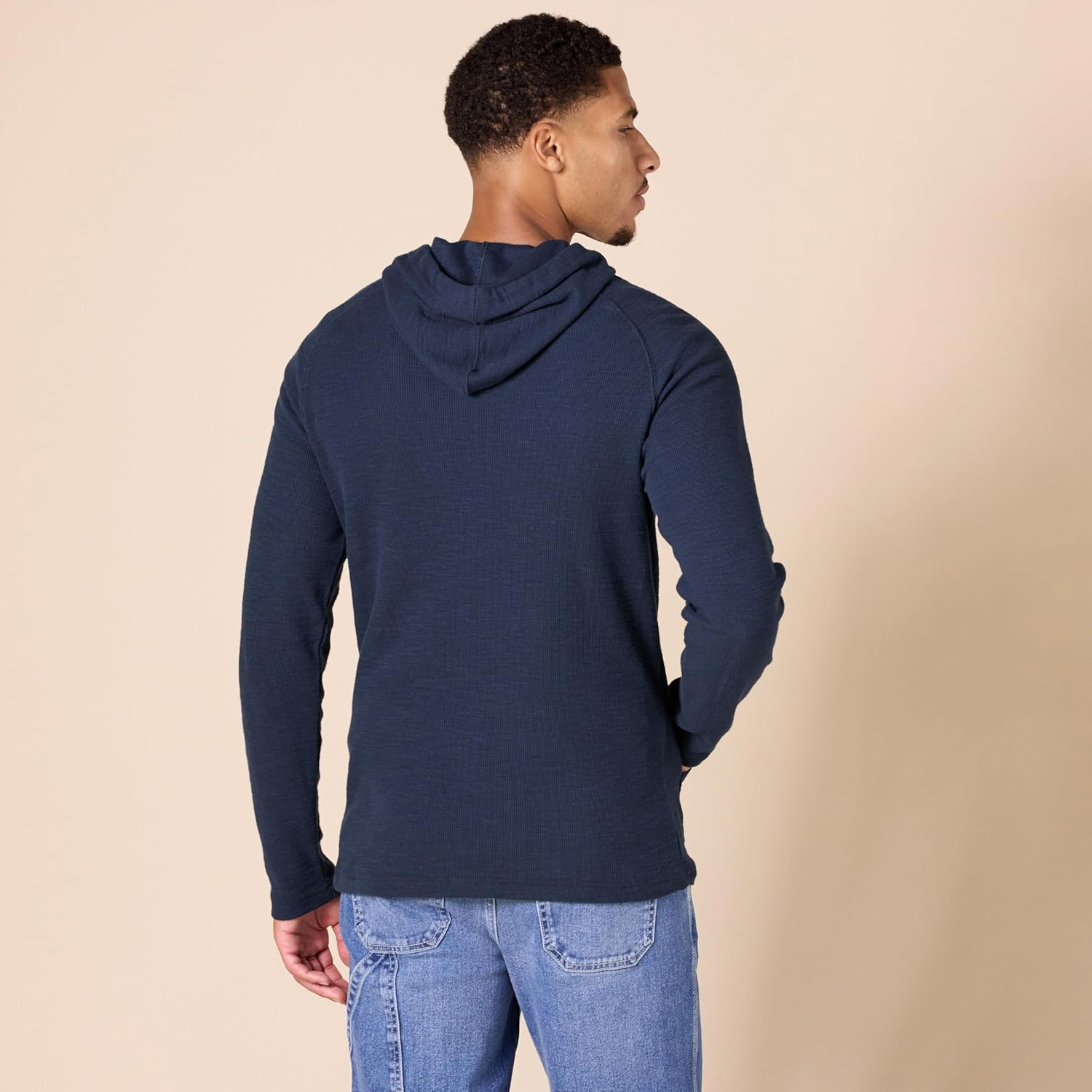 Thumbnail 2 de Amazon Essentials men’s long-sleeve slub thermal pullover hoodie (previously Goodthreads)