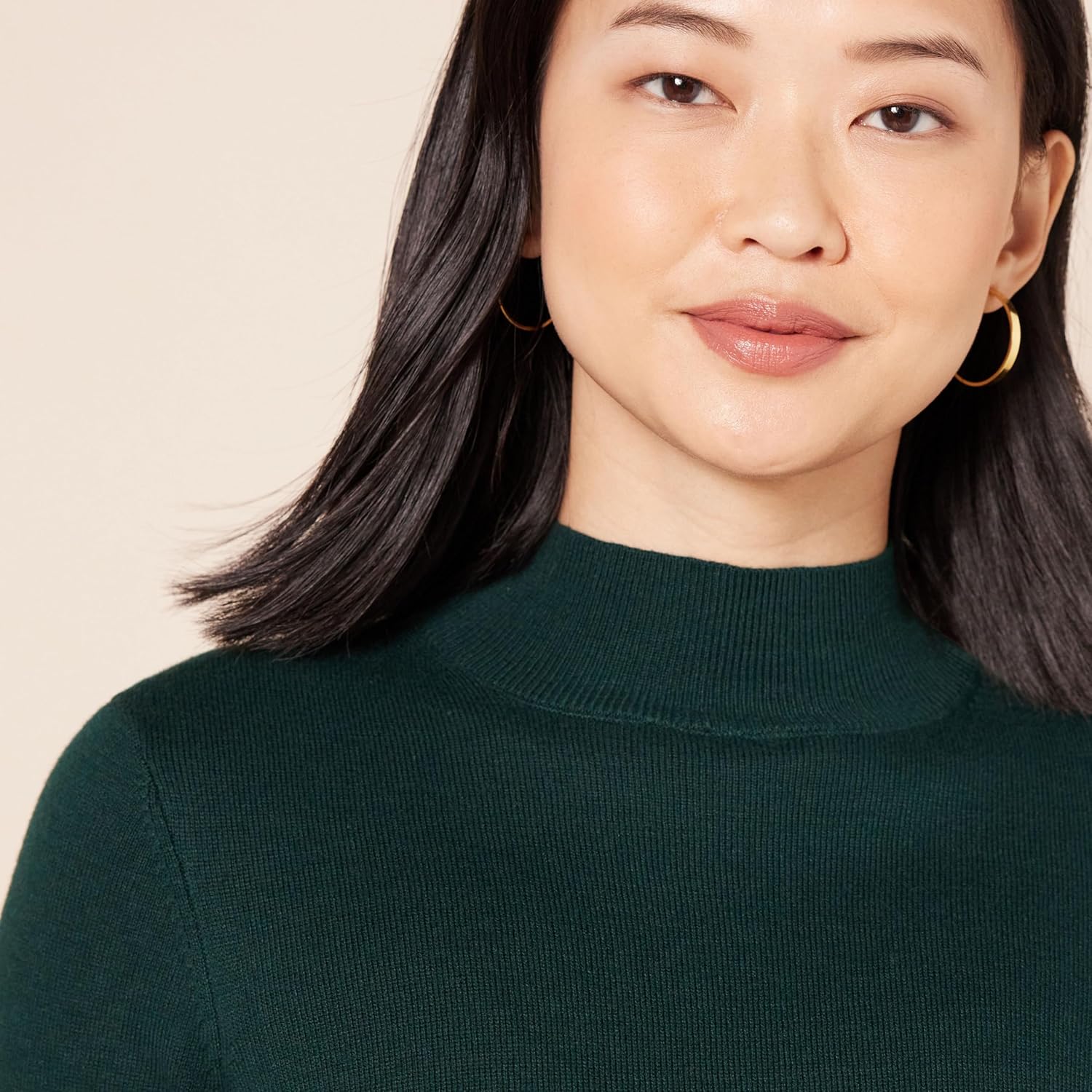Thumbnail 2 de Amazon Essentials Damen Leichter Pullover mit Stehkragen – Leicht, bequem und in Übergrößen erhältlich