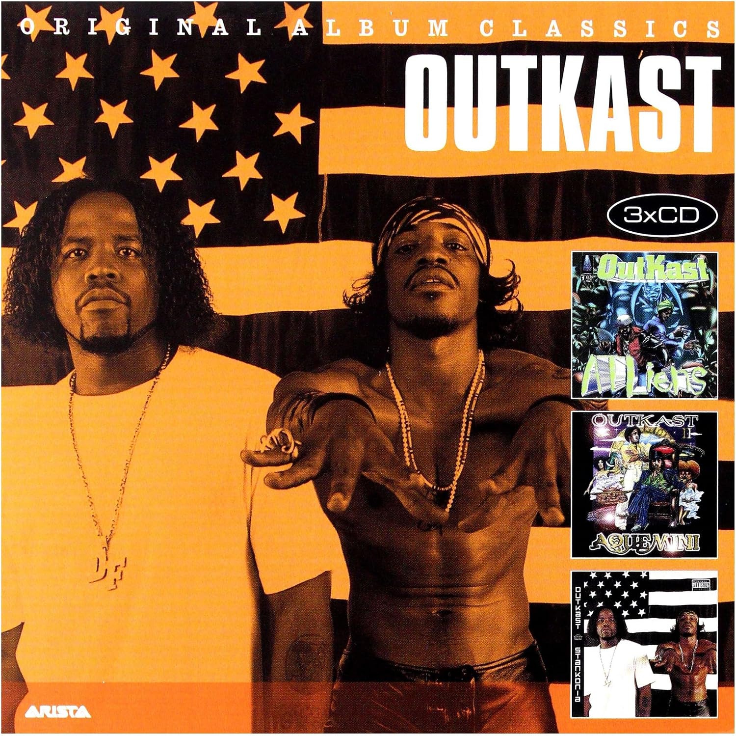 Detalle 2 de ORIGINAL ALBUM CLASSICS 3枚組CDセット『ATLiens』『Aquemini』『Stankonia』UK盤