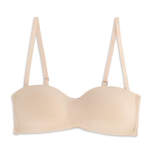 Detalle de Cotonella Reggiseno fascia imbottito in microfibra senza ferretto: comfort, linee pulite e versatilità