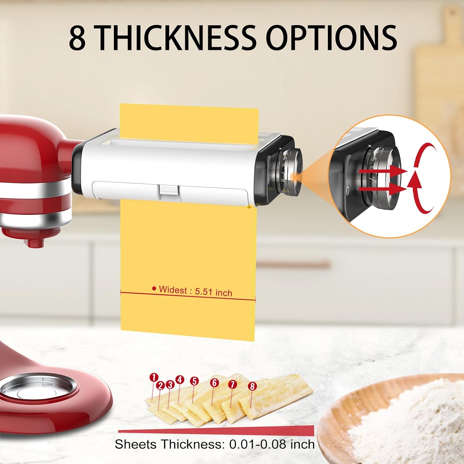 Thumbnail 5 de KitchenAid Pasta Maker Attachment 3-in-1 🍝
