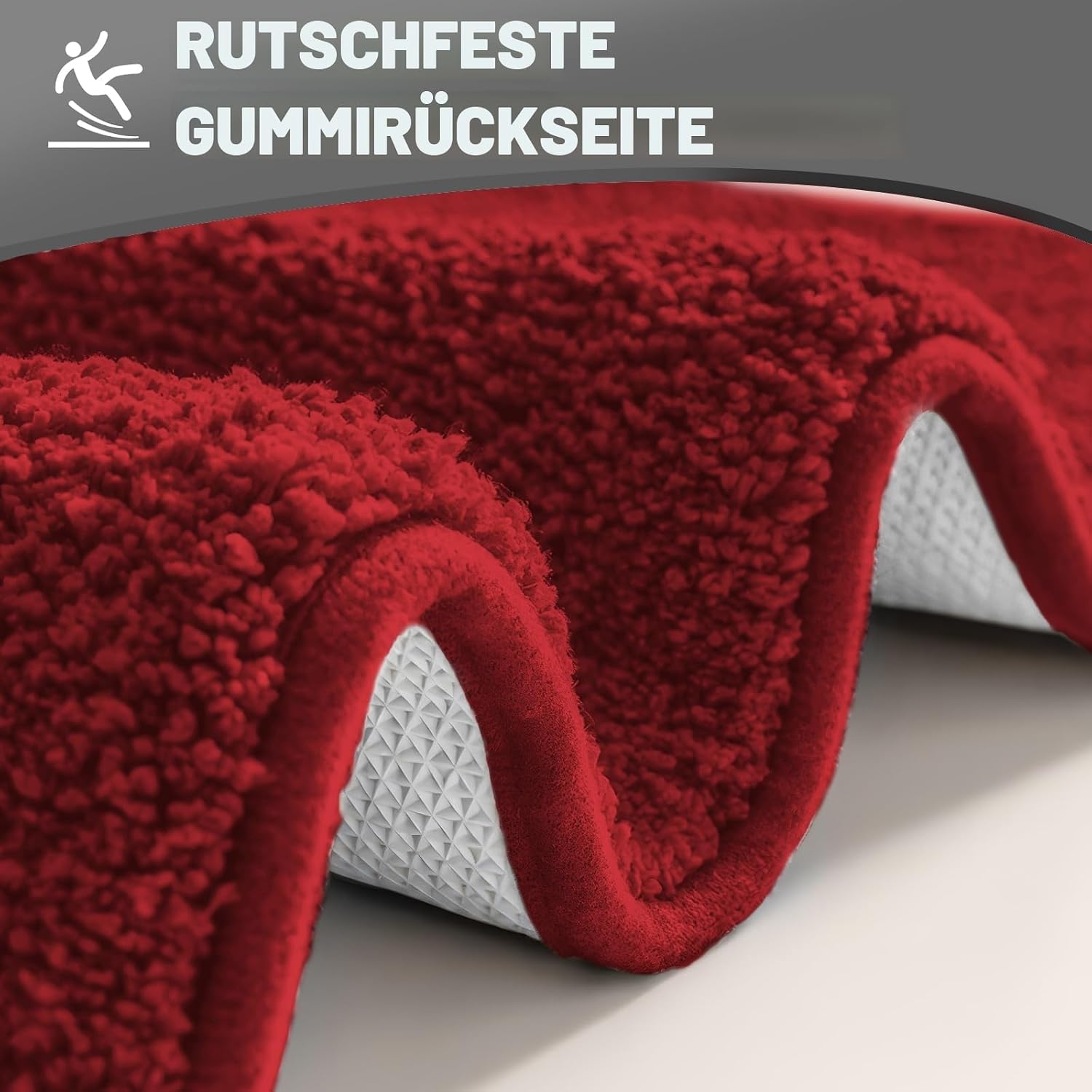 Thumbnail 3 de wyewye Mikrofaser-Badematte 50x80 cm