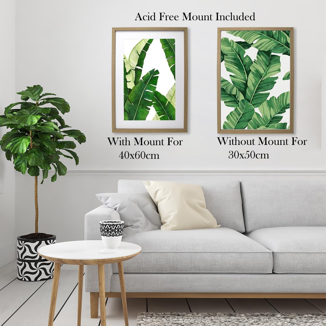 Thumbnail 2 de YiPinYin 40x60cm Wooden Picture Frame Set