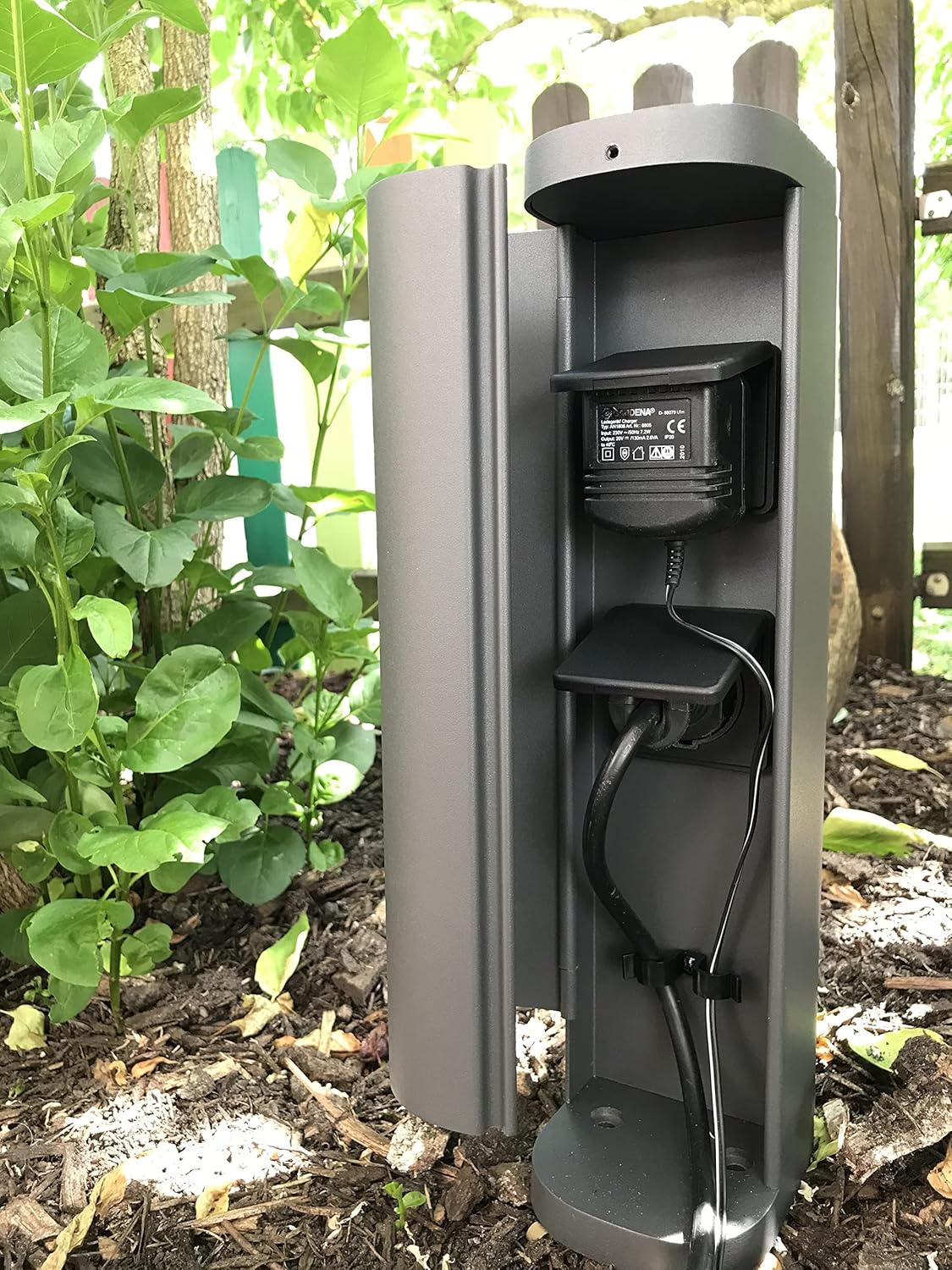 Thumbnail 5 de Bold 19448 Volo Garten-Steckdose außen (Steckdosen-Säule) Anthrazit – 2x Schuko, IP44, 3680 W
