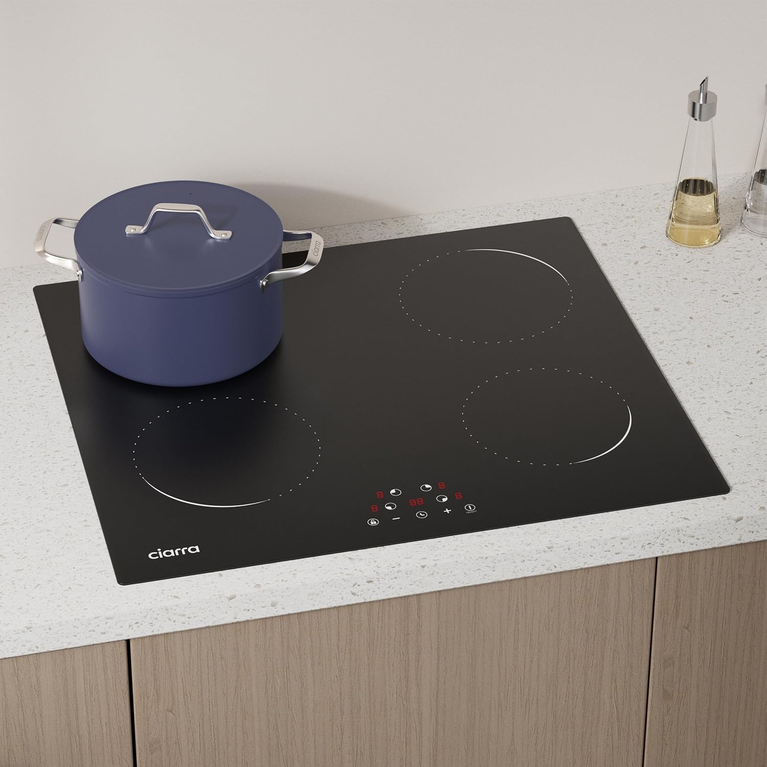 Thumbnail 4 de CIARRA Plaque de Cuisson à Induction 4 Foyers 6000W