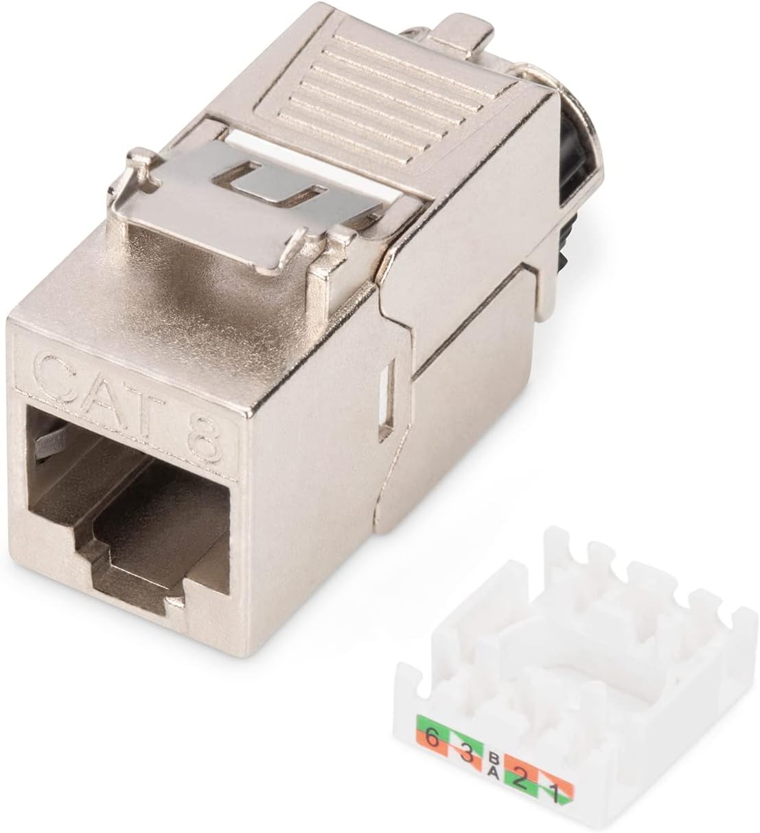 Detalle 2 de DIGITUS DN-93816-24 – ekranowany moduł Keystone Cat 8.1, 2000 MHz, 24 szt.