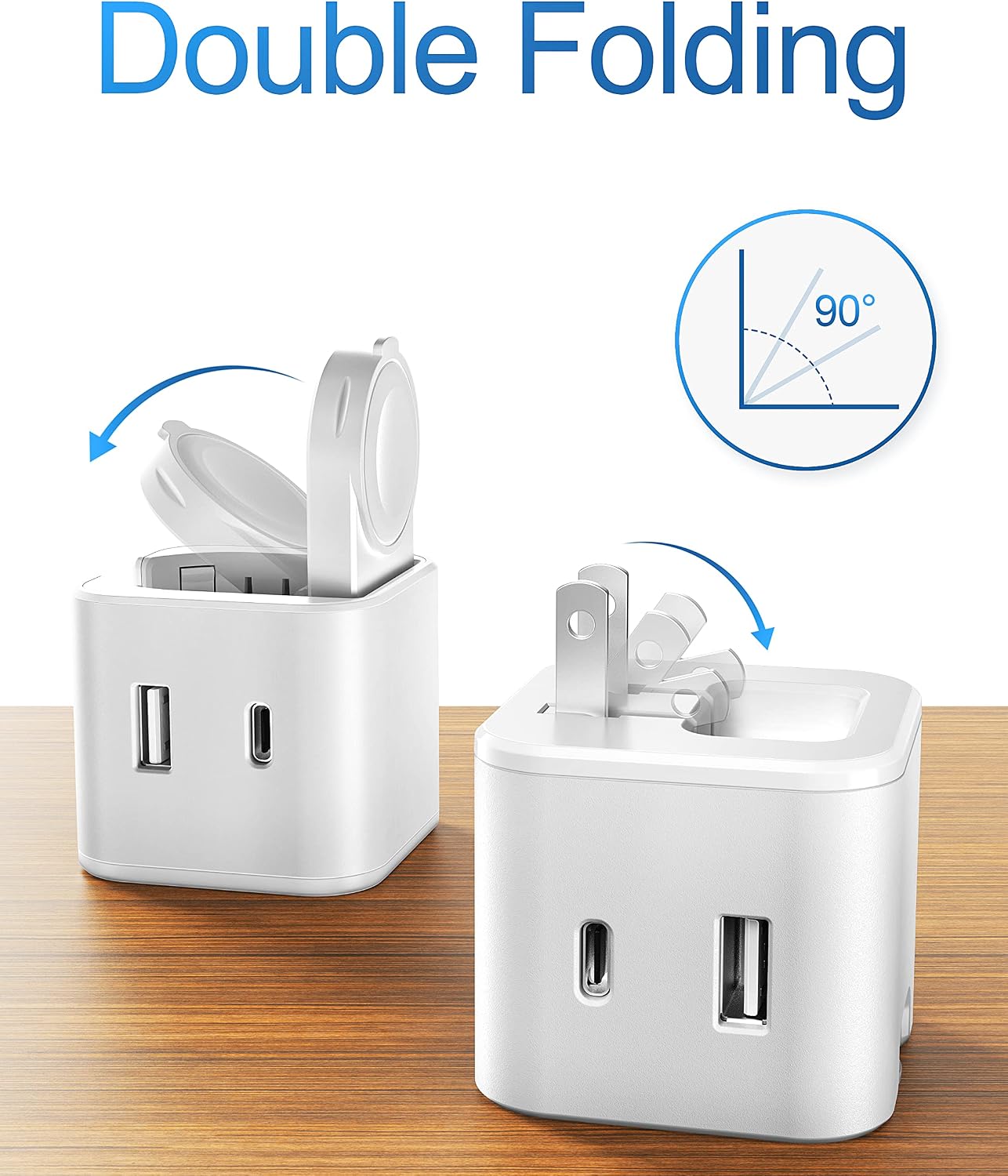 Detalle 2 de BeaSaf 36W Charging Block with Watch Charger