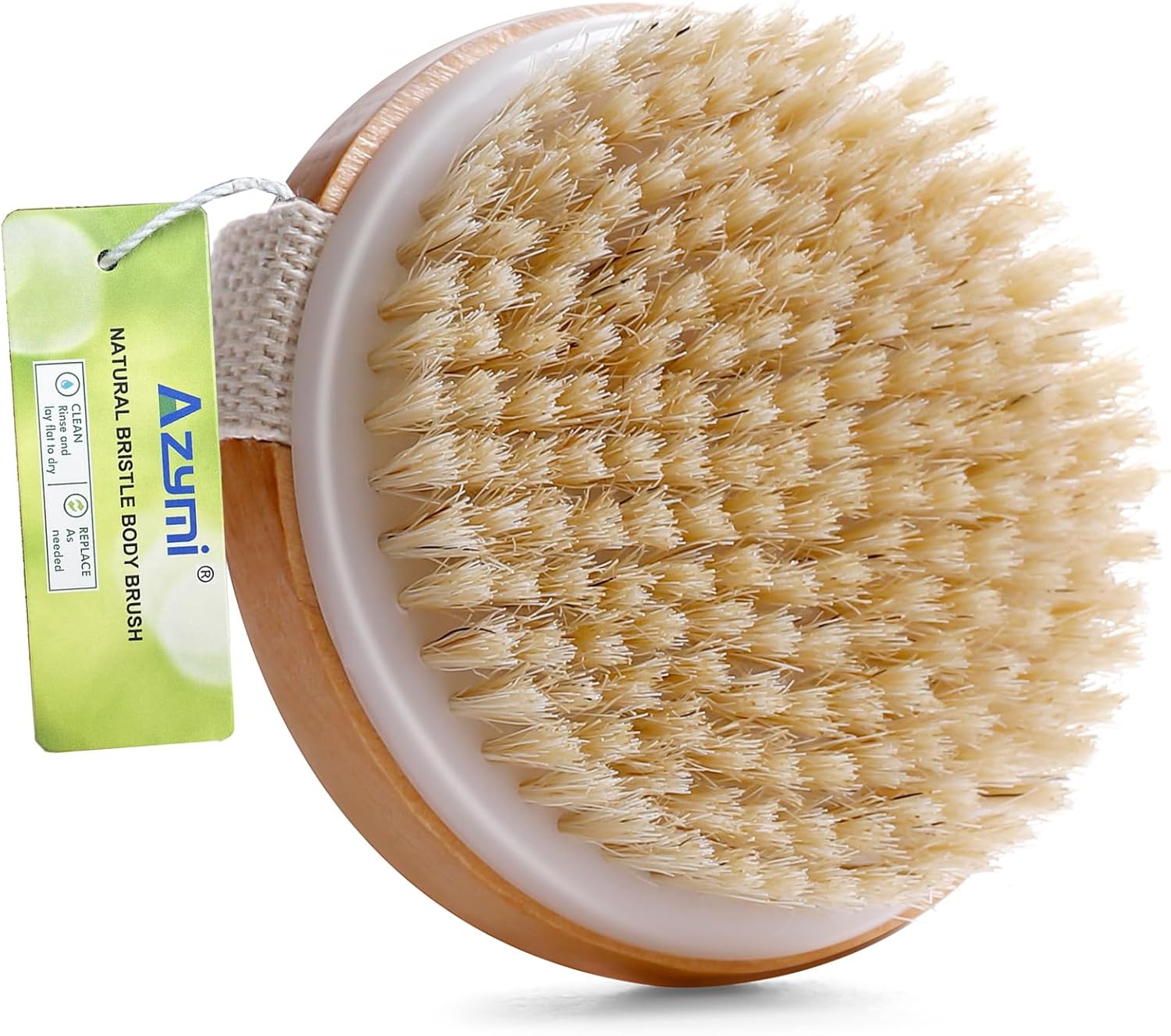 Thumbnail 6 de 2pcs Body Brush set for dry brushing, 10.5cm & 13x6.5cm
