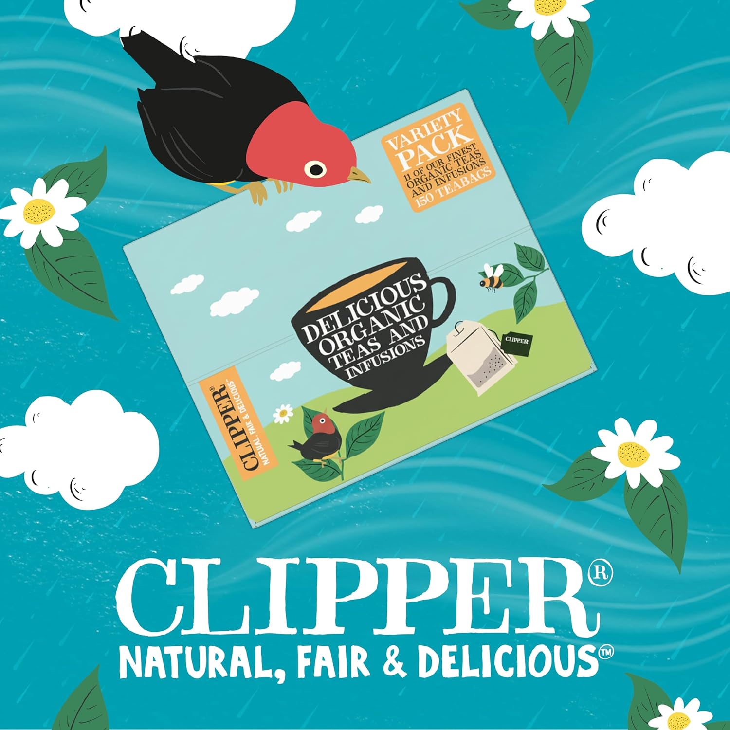 Thumbnail 4 de CLIPPER Coffret Découverte Thés et Infusions Bio – 180 Sachets non blanchis, grand format