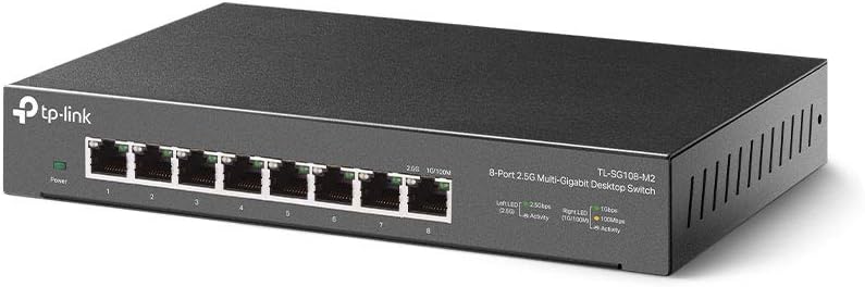 Thumbnail 1 de TP-Link TL-SG108-M2 8-Port 2.5Gbps Desktop Switch