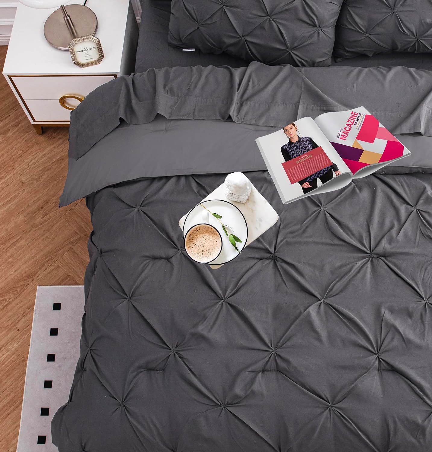 Thumbnail 5 de Lane Linen Comforter King Size 7-Pc Bed-In-A-Bag
