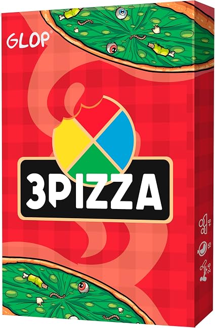 Detalle de Glop 3Pizza 🎲 Juego de Mesa para Familias y Amigos