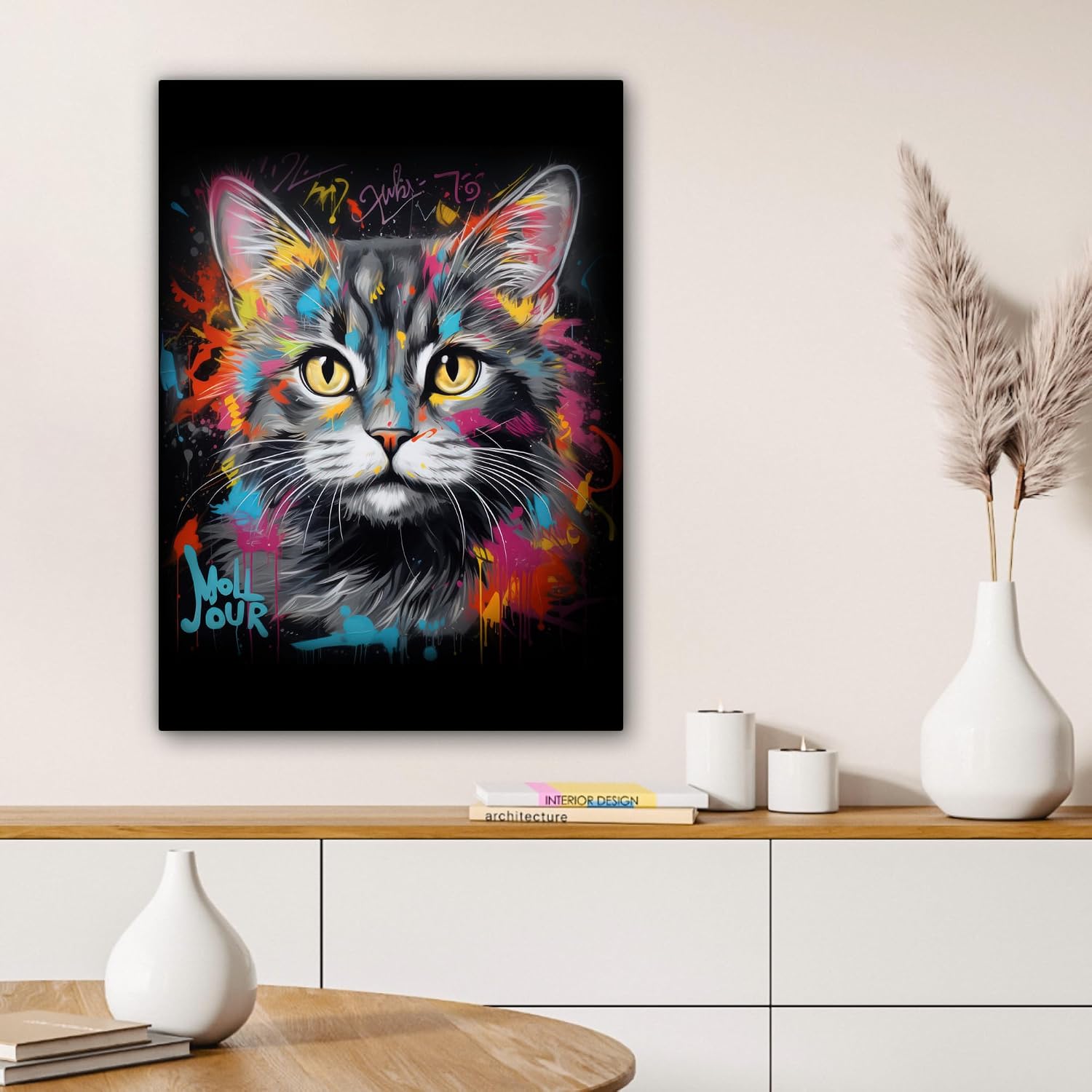 Thumbnail 3 de MuchoWow Impression sur Toile 50x70 cm